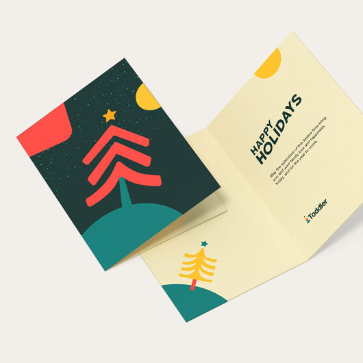 Folded Holiday Cards