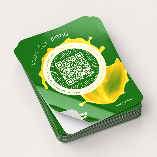 Custom QR Code Stickers