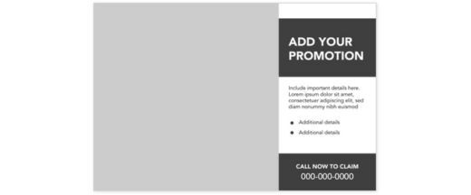 postcard design template