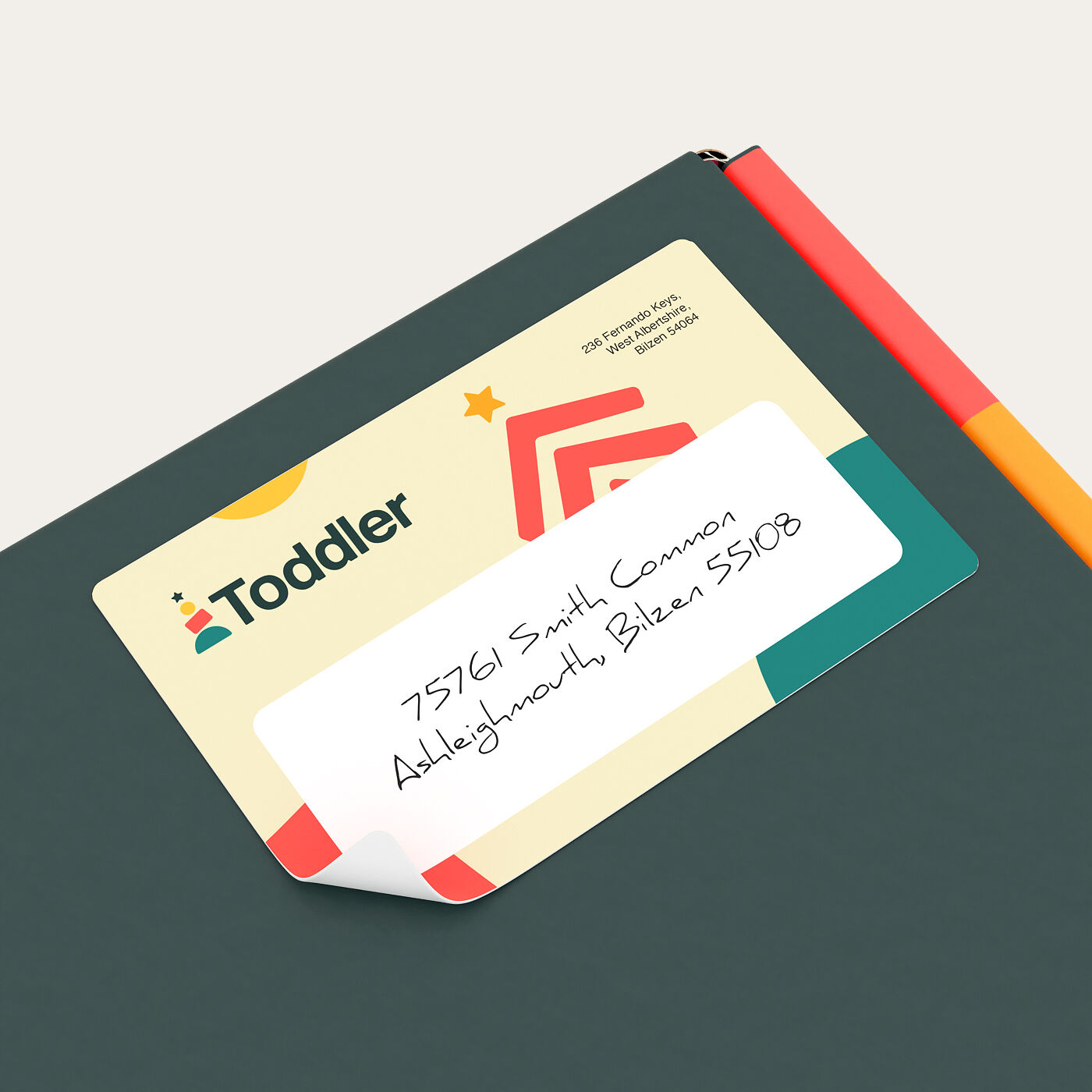 holiday packaging labels