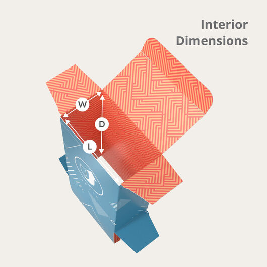 Reverse Tuck End Box Dimensions