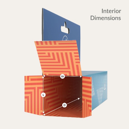 Five Panel Hanging Box Dimensions