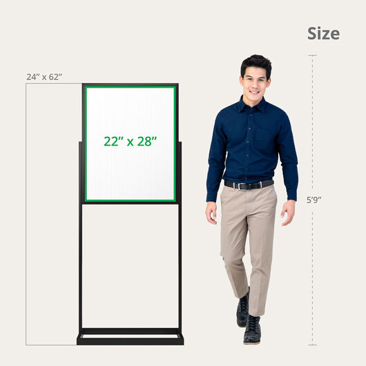 poster display stand