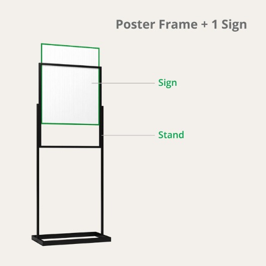 poster display stand