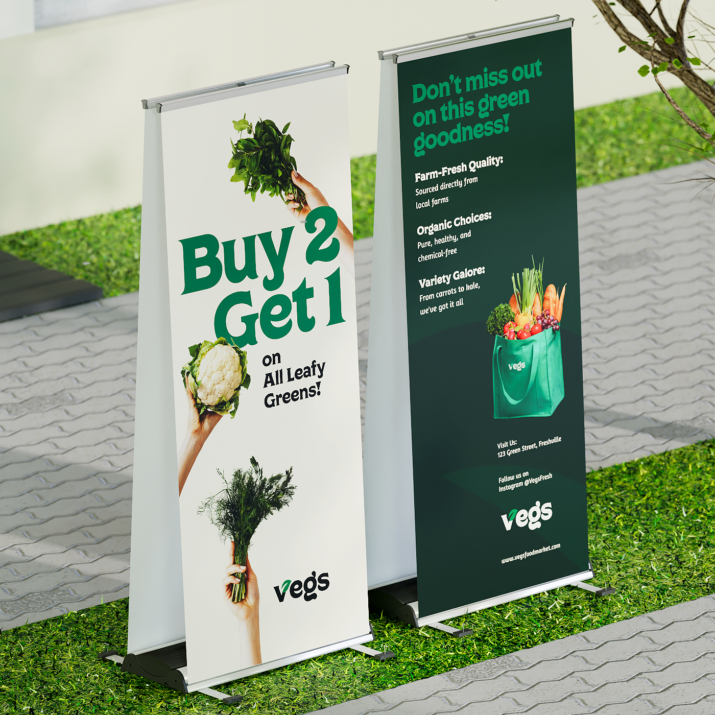 Outdoor Retractable Banner