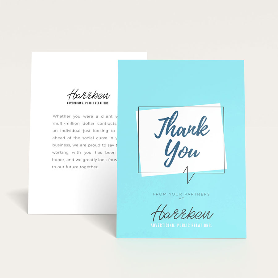 Custom Thank You Cards