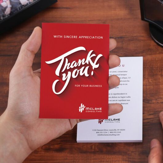Flat Thank You Cards