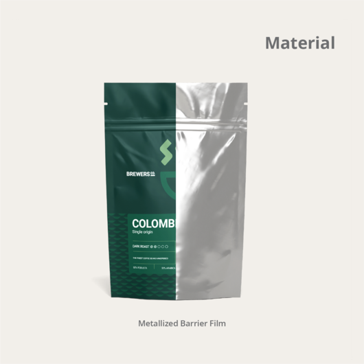 Stand Up Pouches Metallic Material