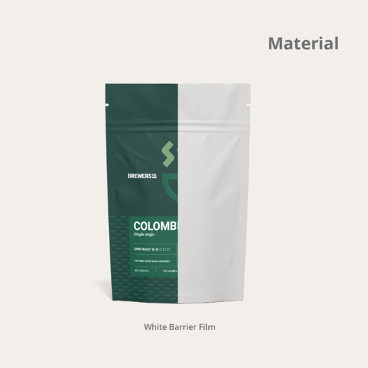 Stand Up Pouches White Material