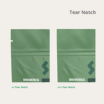 Stand Up Pouches Tear Notch