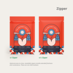 Flat Pouches Zipper