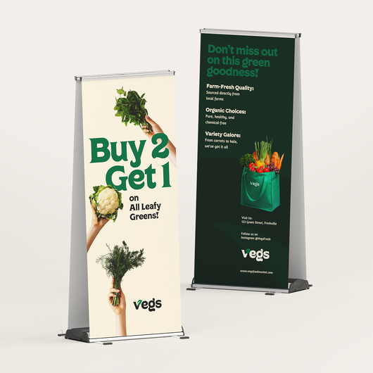 Outdoor Retractable Banners