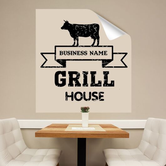 Wall Decal Restaurant