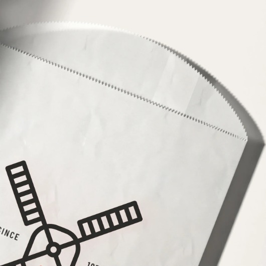 custom printed bakery bags