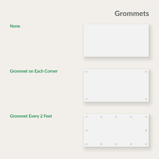Fabric Banners Grommets