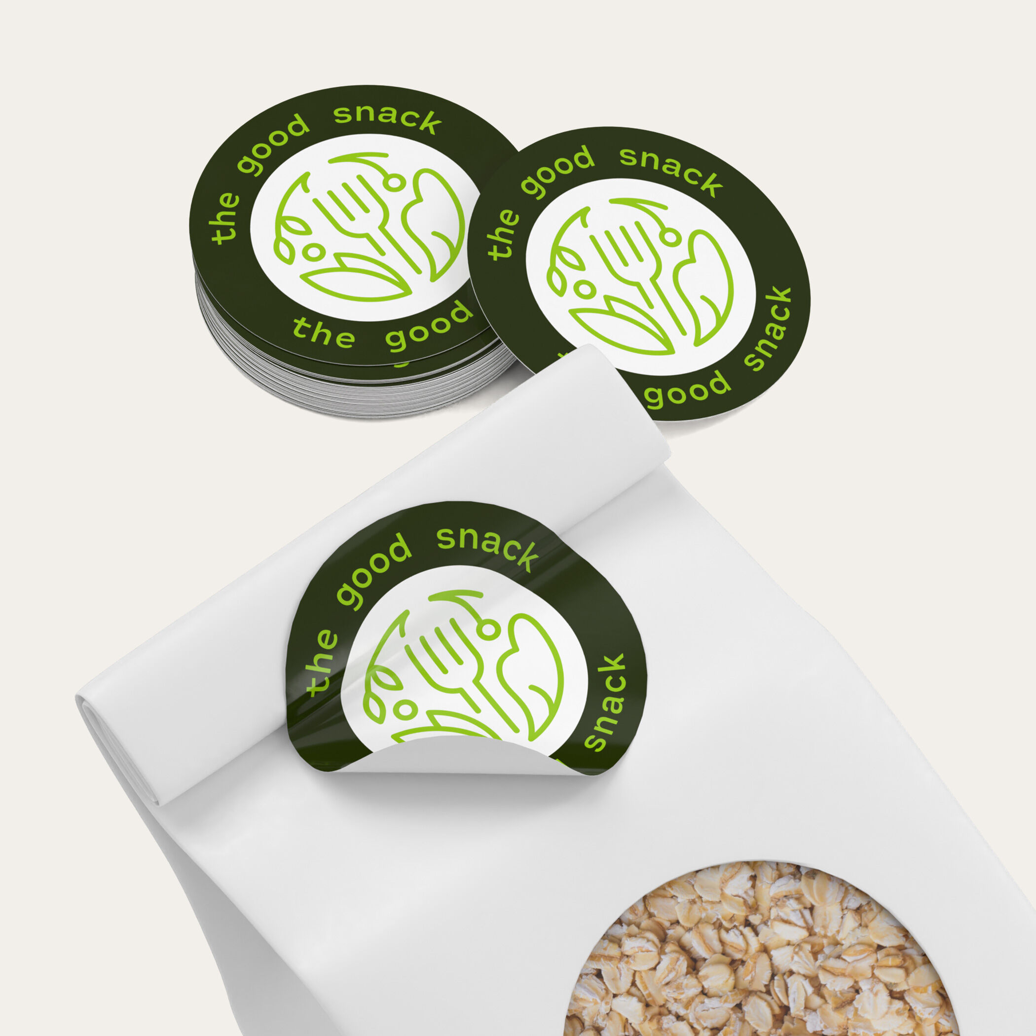 custom food stickers