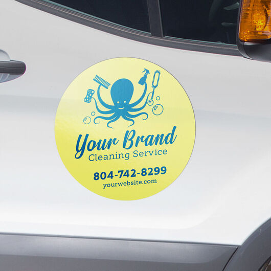 Round Shape Car Magnets