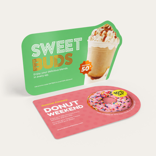 Die-Cut Postcards