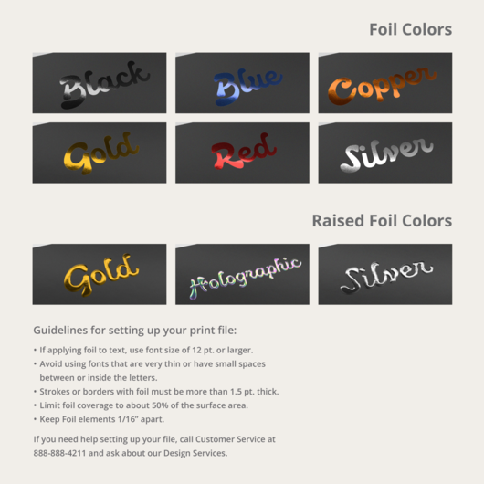 Foil Colors