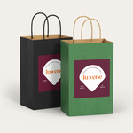 Paper Bags with Custom Labels