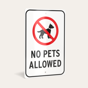 No Pets Allowed