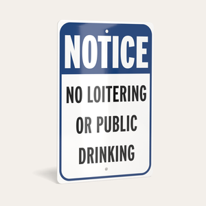 No Loitering