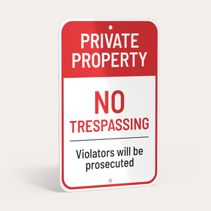 No Trespassing
