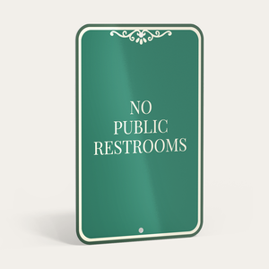 No Public Restroom