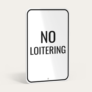 No Loitering
