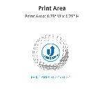 Wilson® Ultra 500 Distance Golf Ball Print Area