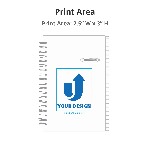 5X7 Journal Notebook with Pen Loop Print Area