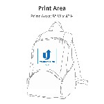 On the Move Backpack Print Area