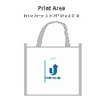 Clear Game Tote Print Area