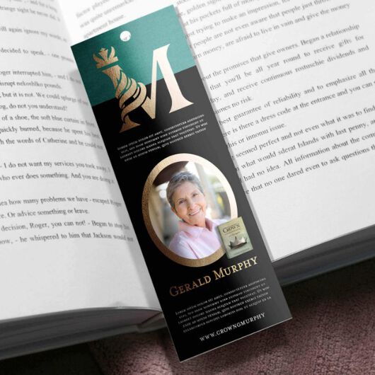 Metallic bookmarks printing