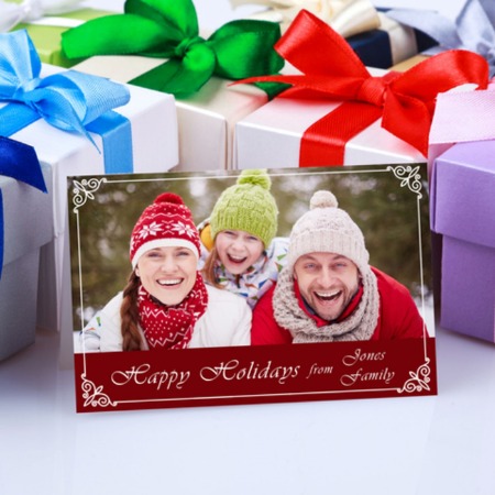 flat holiday greeting cards cards