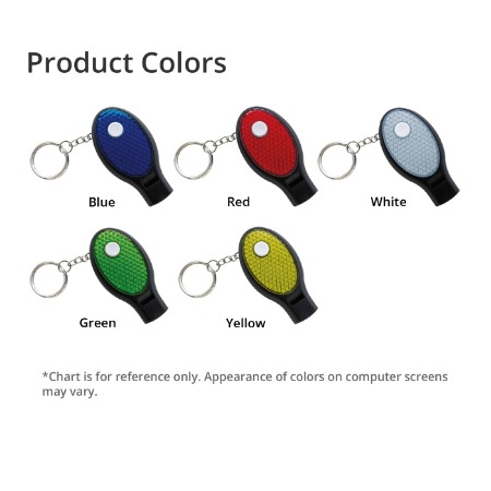 Dual Function Whistle and Keylight Product Color