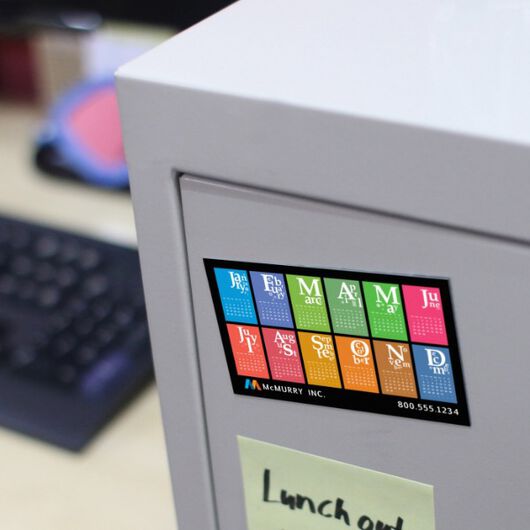 Magnetic Calendar Printing