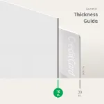 Metallic Flat Greeting Cards Thickness