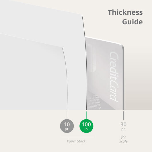 Poster Calendar Thickness