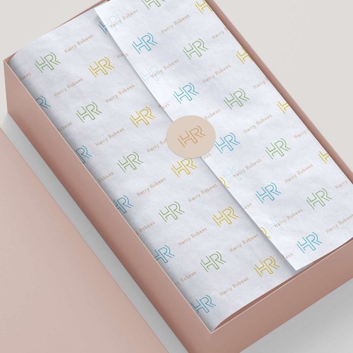 Custom design fancy tissue gift paper