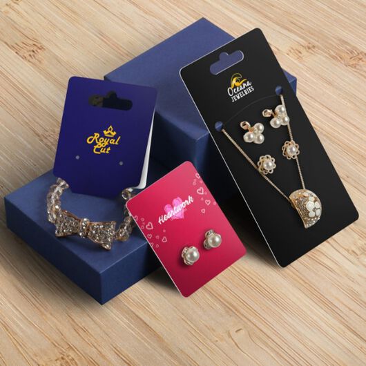 Jewelry Hang Tag Printing