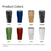 Hugo Copper Vacuum Insulated Tumbler 20oz Product Colors
