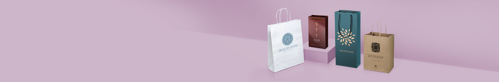 corporate paper bag design