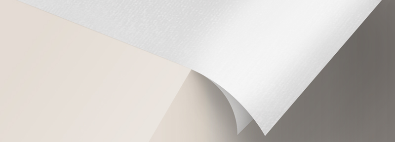 White BOPP Label