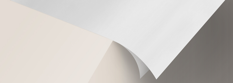White BOPP Label