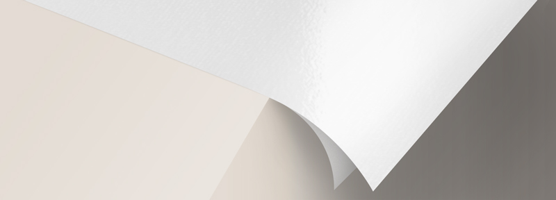 4 mil. White Vinyl High Gloss (UV)