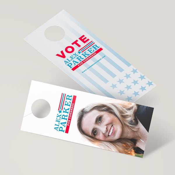 Political Door Hanger Printing  Purchase Political Campaign Door Hangers  Online at U.S. Press