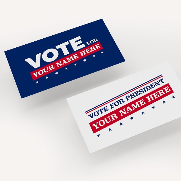 Campaign Business Card Magnets  Political Business Card Magnets