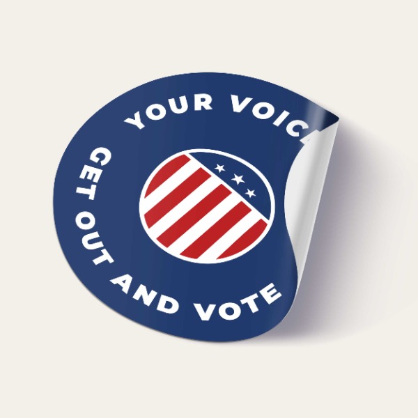 voting stickers