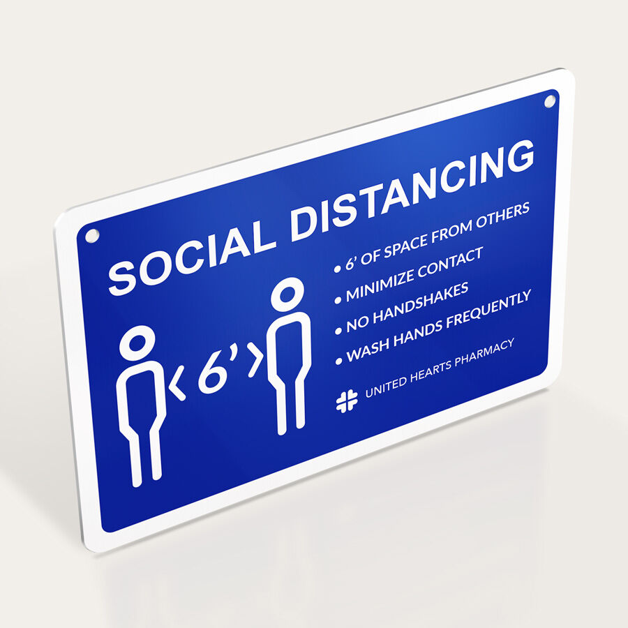 custom restricted area sign